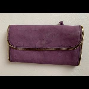 Linea Pelle purple wallet